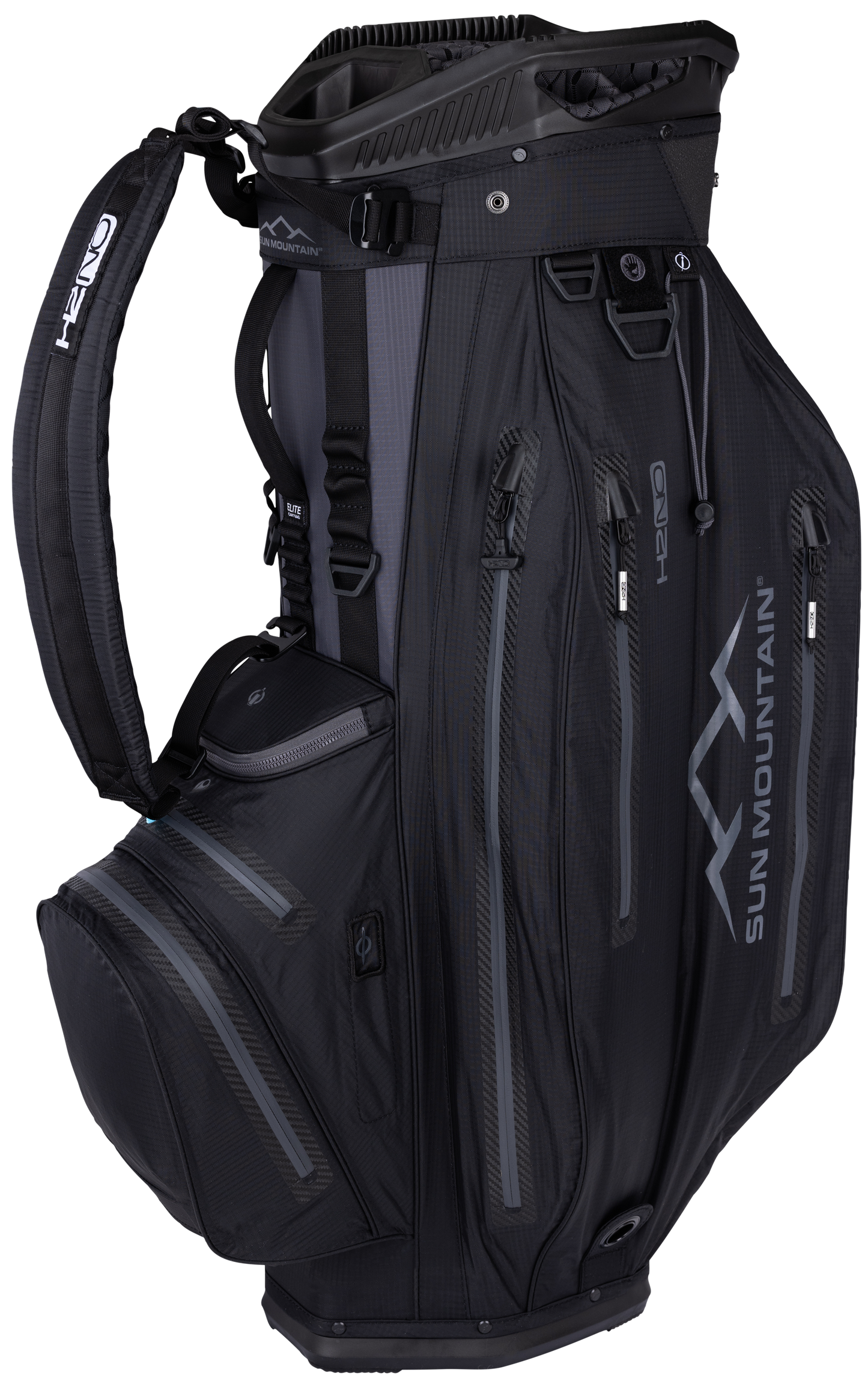 2025 Sun Mountain H2NO Elite 14-Way Cart Bag