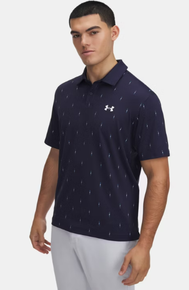 Men's UA Tee To Green Printed Polo