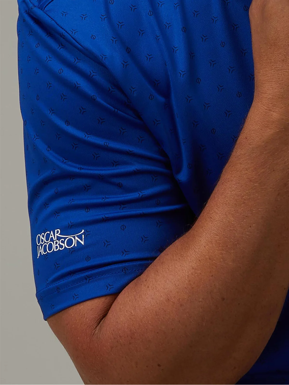 Oscar Jacobson Wellington All Over Print Polo Shirt