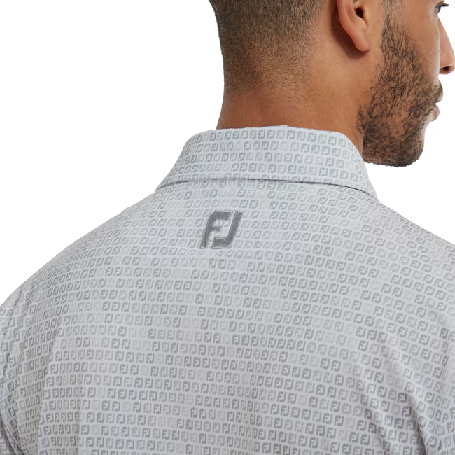 FootJoy Digital Camo FJ Print Golf Shirt