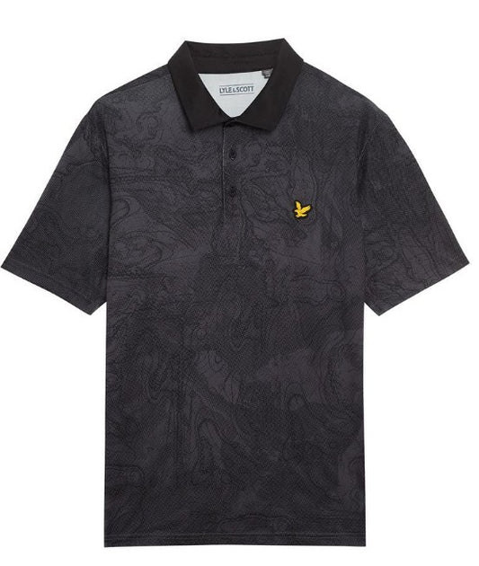 Lyle & Scott - Contour Printed Polo Shirt