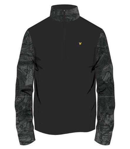 Lyle & Scott - Printed Contour Midlayer
