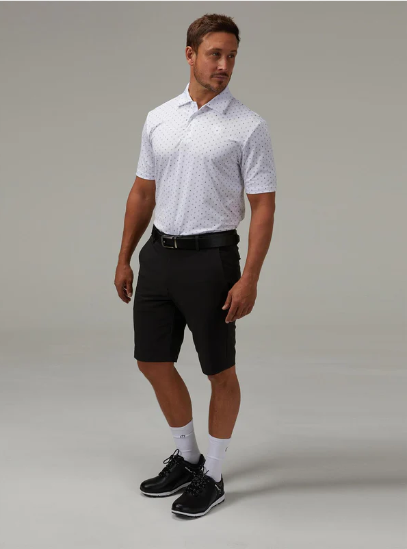 Oscar Jacobson Wellington All Over Print Polo Shirt