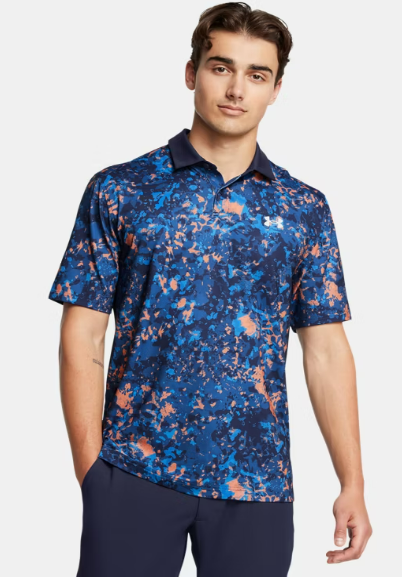 Men's UA Tee To Green Printed Polo