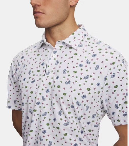UA ArmourDry Printed Polo