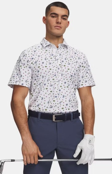 UA ArmourDry Printed Polo