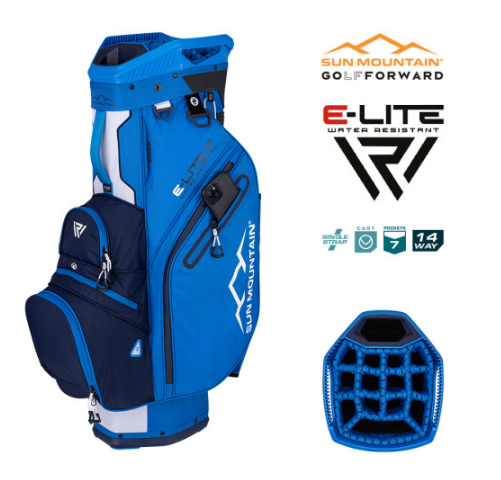 2025 Sun Mountain E-LITE 14-Way Cart Bag