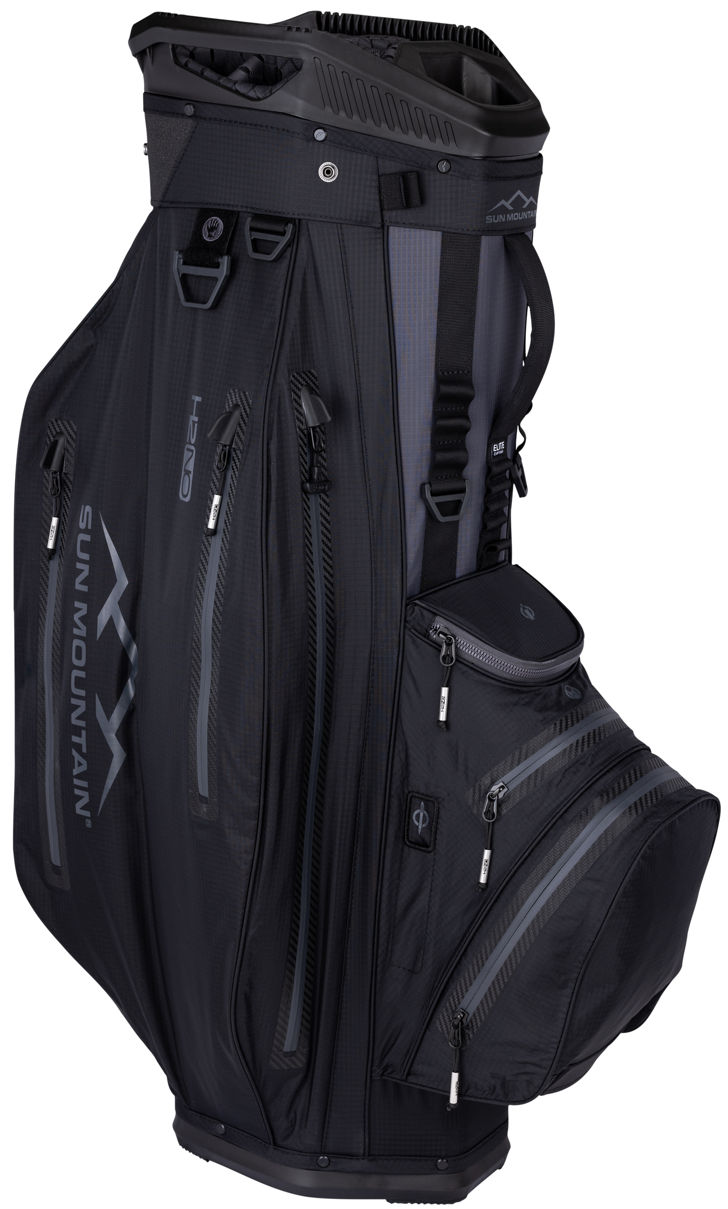 2025 Sun Mountain H2NO Elite 14-Way Cart Bag