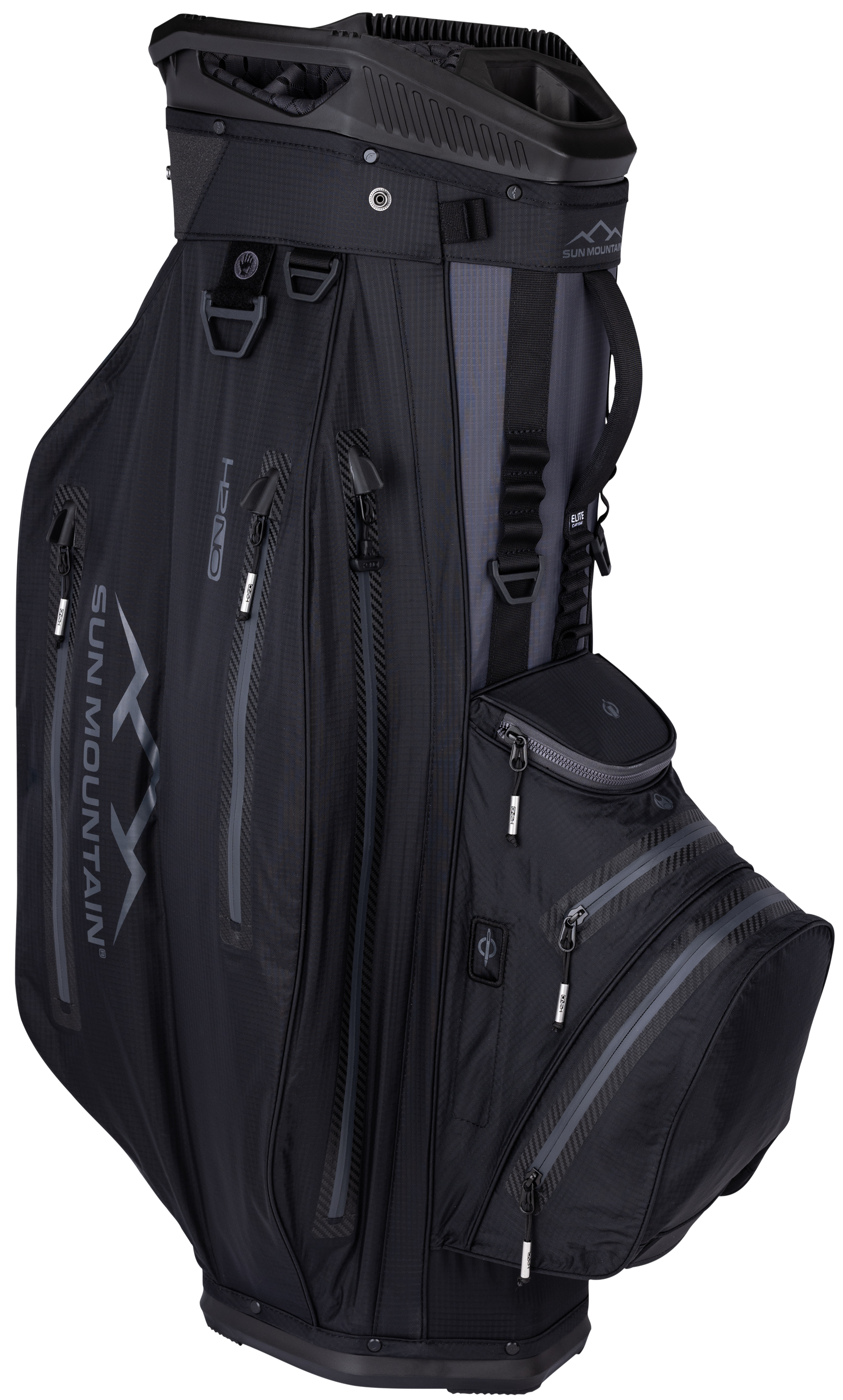 2025 Sun Mountain H2NO Elite 14-Way Cart Bag