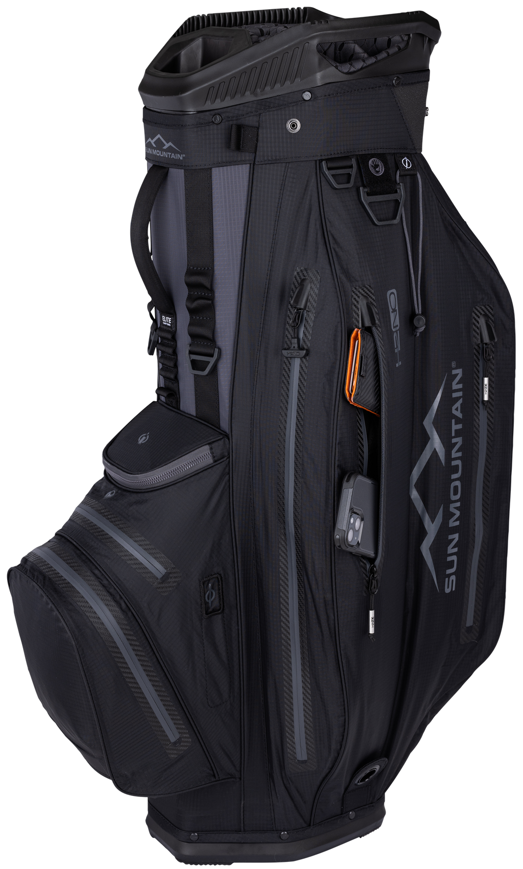 2025 Sun Mountain H2NO Elite 14-Way Cart Bag