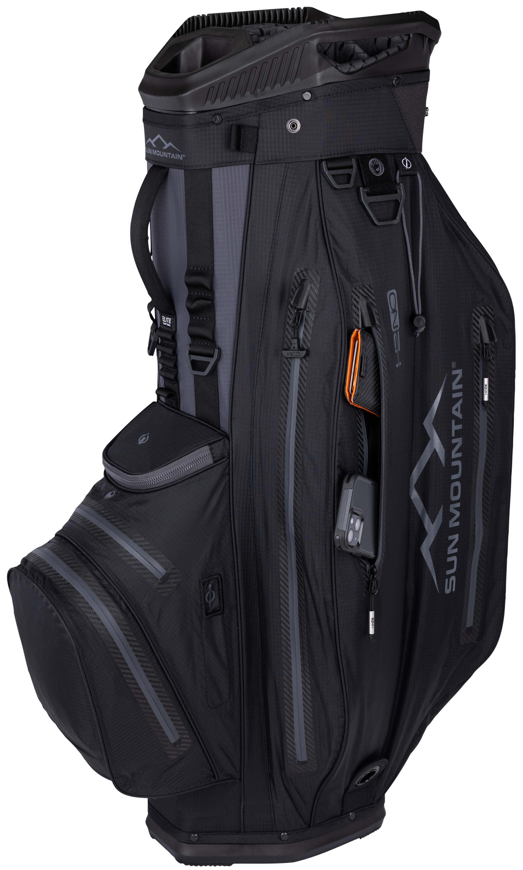2025 Sun Mountain H2NO Elite 14-Way Cart Bag