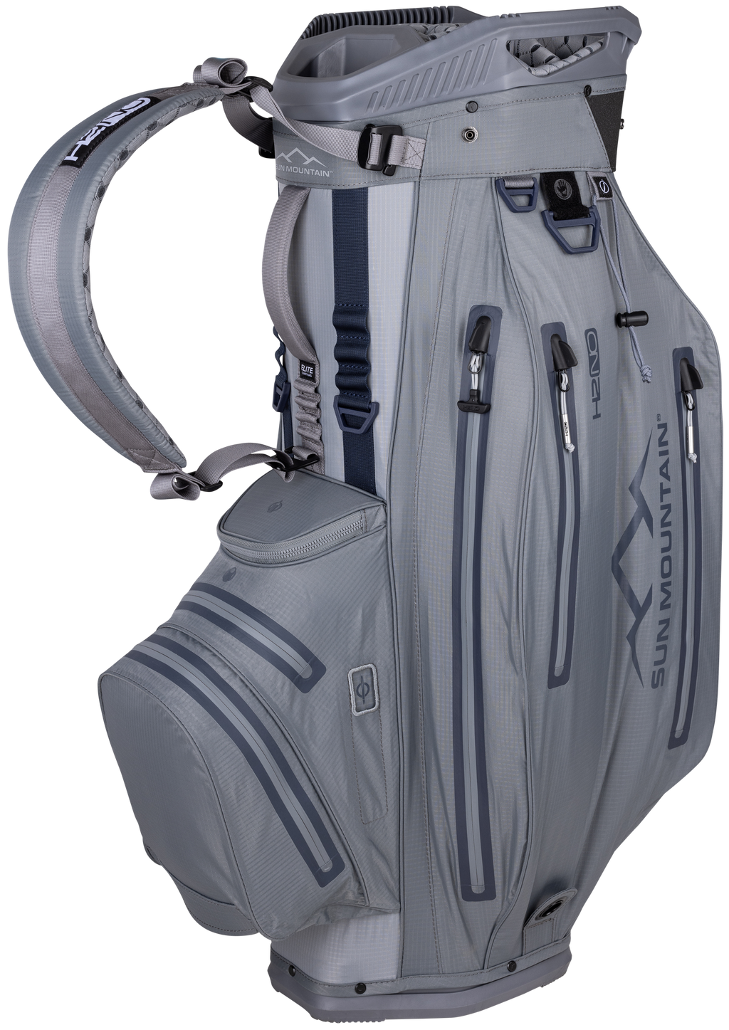 2025 Sun Mountain H2NO Elite 14-Way Cart Bag