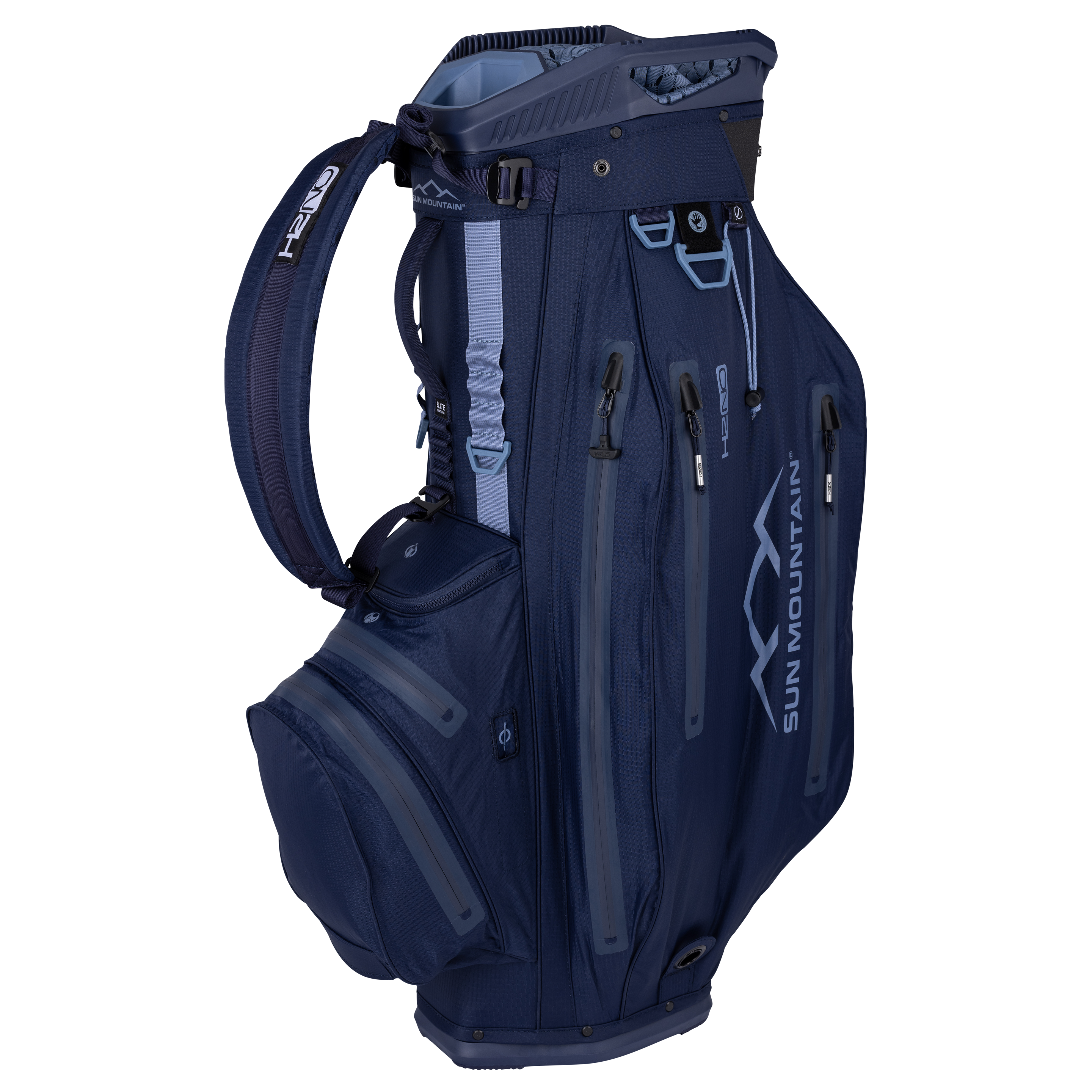 2025 Sun Mountain H2NO Elite 14-Way Cart Bag