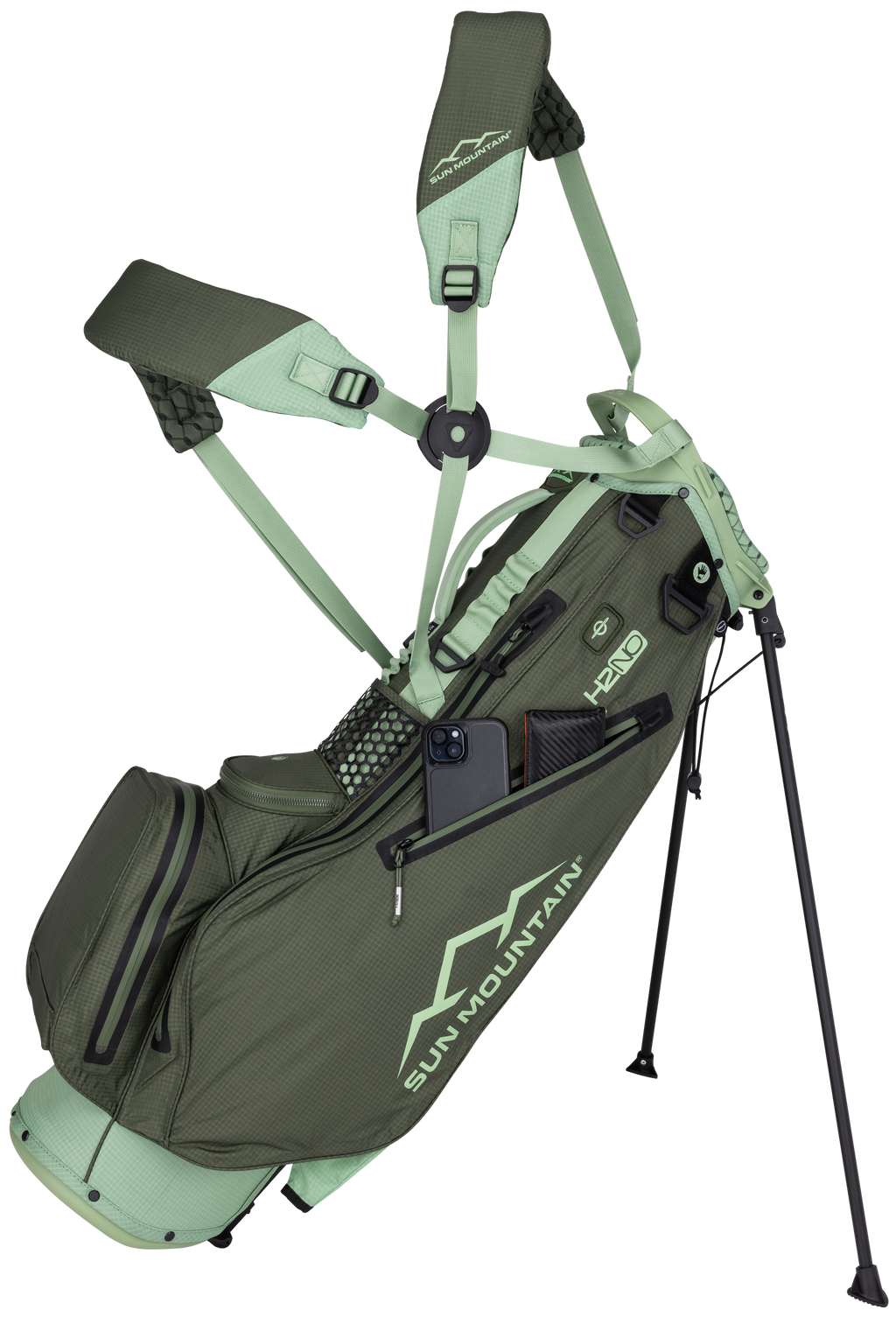 2025 Sun Mountain H2NO LiteSpeed 4-Way Stand Bag