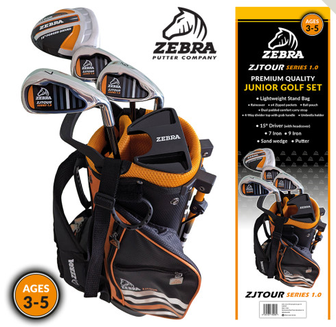 Zebra Golf Junior Tour Boxed Set