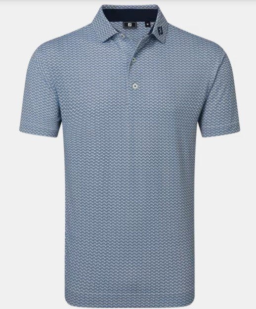 Footjoy Scallop Geo Pique