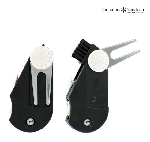 4 In 1 Golf Tool (Scorer, Pitchfork, Marker, Brush)