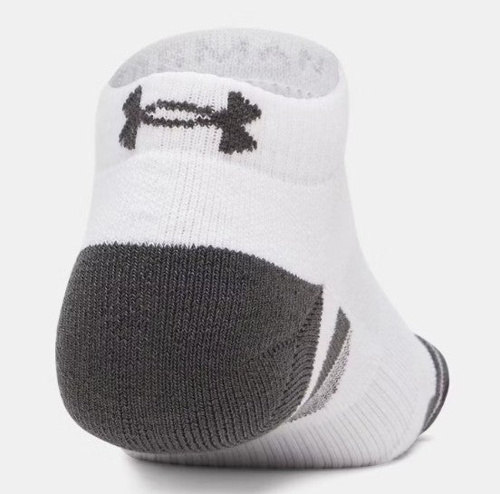 UA Performance Tech White/White/Jet Gray