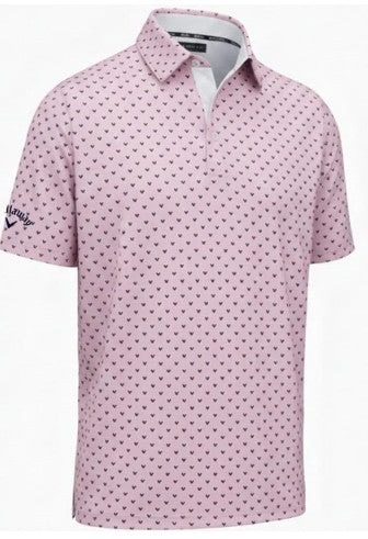 Callaway TM Golf Polo Shirt - Pink Tulle
