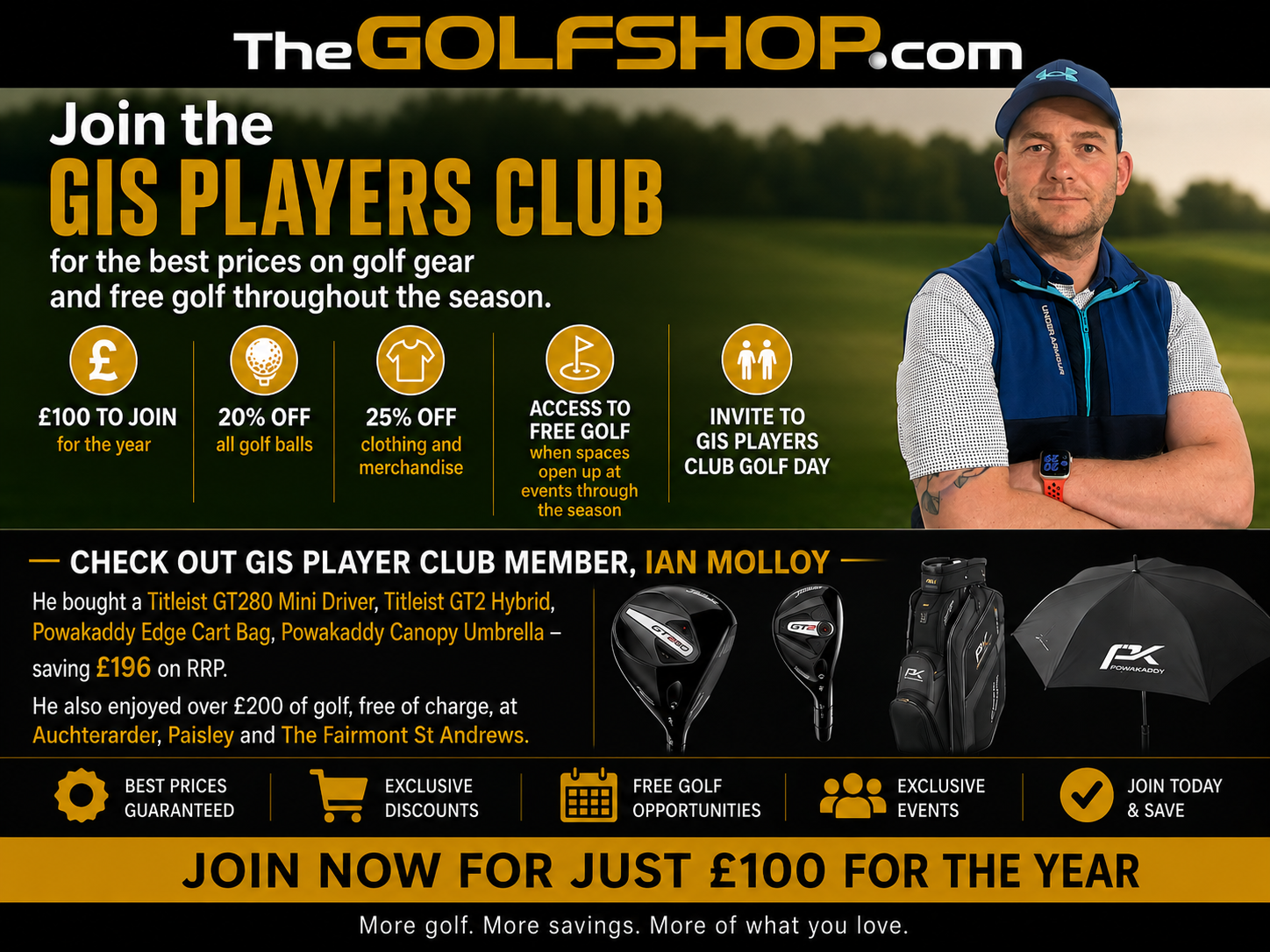 GIS Players Club Membership 2026