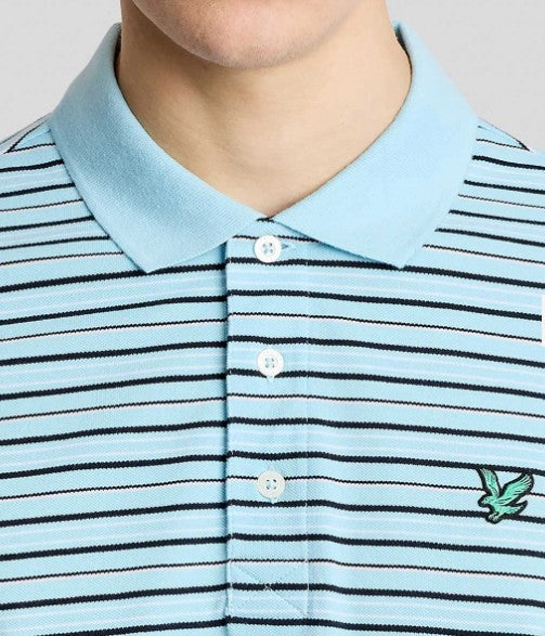 Lyle & Scott Golf Stripe Polo Shirt
