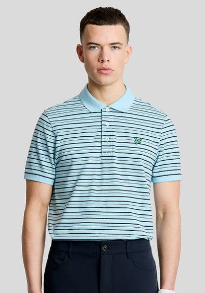 Lyle & Scott Golf Stripe Polo Shirt
