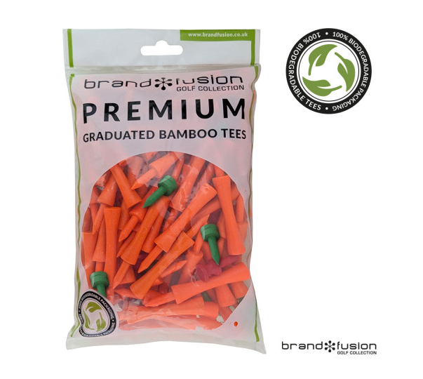 Graduated Bamboo Tees (Mixed Bulk Pack 67, 31 & 27mm)