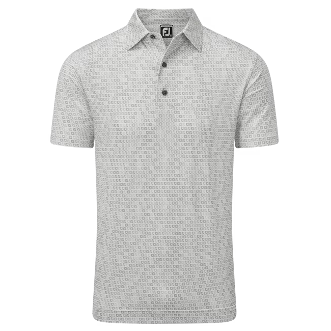 FootJoy Digital Camo FJ Print Golf Shirt