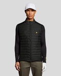 Lyle & Scott Hybrid Quilted Full Zip Golf Gilet