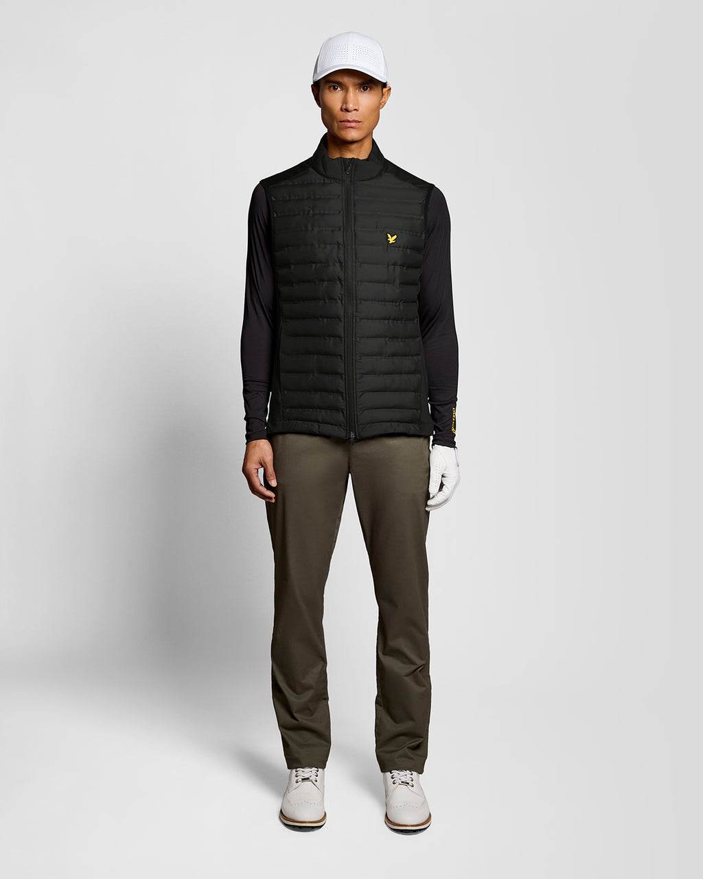 Lyle & Scott Hybrid Quilted Full Zip Golf Gilet