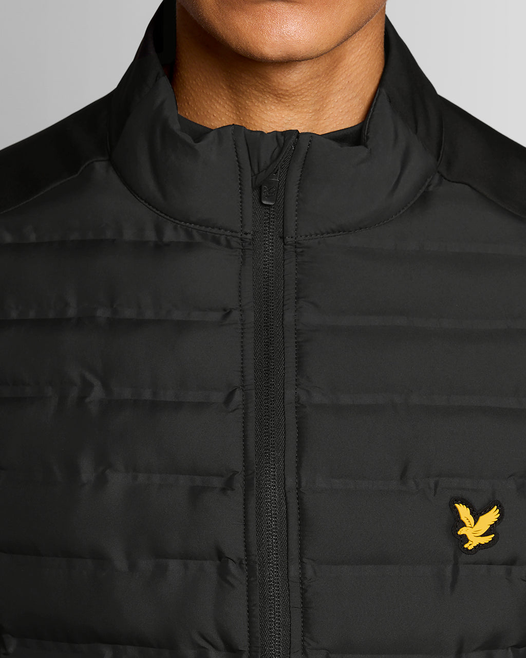 Lyle & Scott Hybrid Quilted Full Zip Golf Gilet
