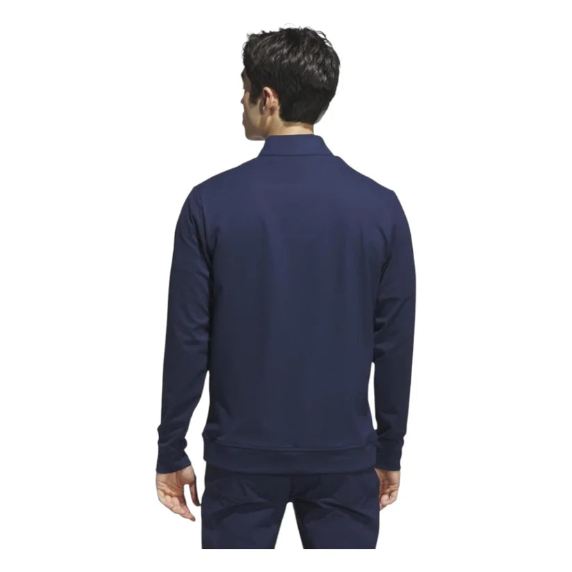 ADIDAS ULTIMATE365 CLASSIC 1/4 ZIP GOLF MID LAYER COLLEGIATE NAVY