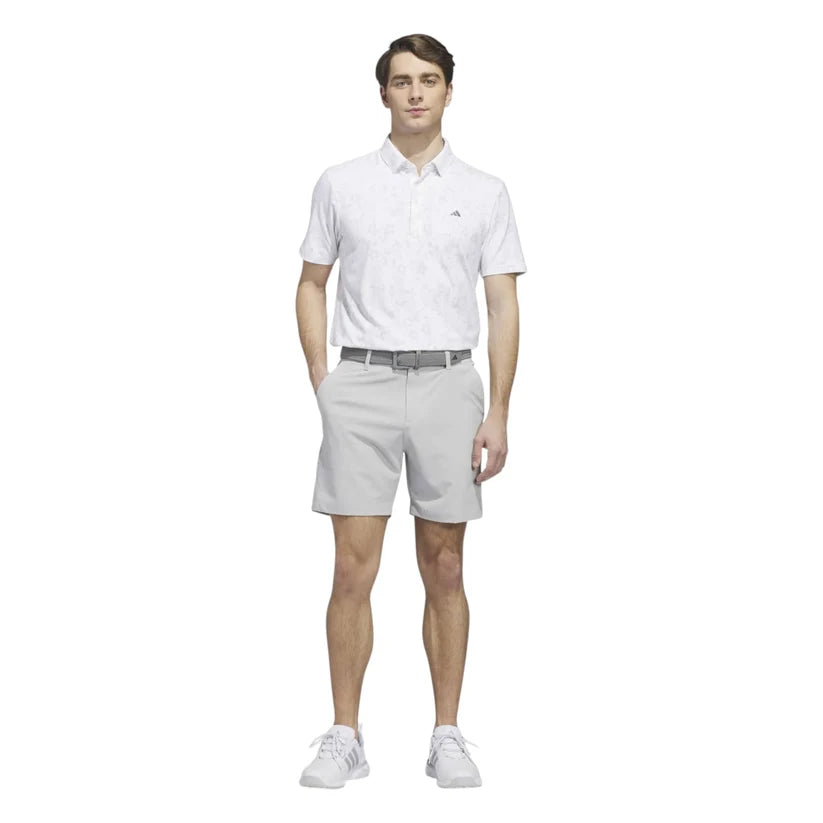 ADIDAS ULTIMATE365+ CLIMACOOL BUTTERSPUN GOLF POLO SHIRT WHITE