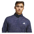 ADIDAS ULTIMATE365 DWR 1/4 ZIP GOLF MID LAYER COLLEGIATE NAVY/SHADOW NAVY