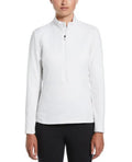 Callaway Light Weight Mixed Media 1/2 Zip Jacket