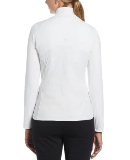 Callaway Light Weight Mixed Media 1/2 Zip Jacket