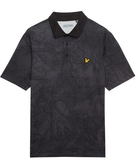 Lyle & Scott - Contour Printed Polo Shirt
