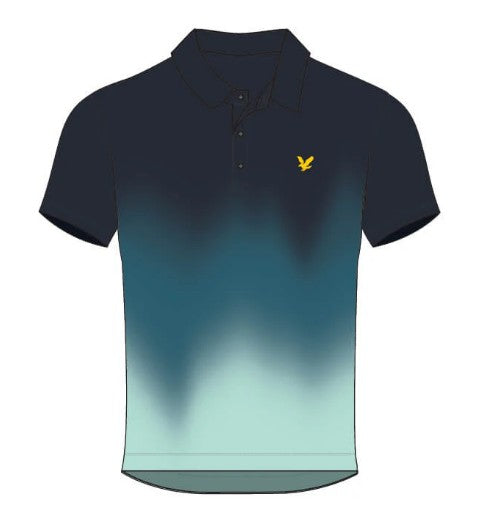 Lyle & Scott - Gradient Polo Shirt