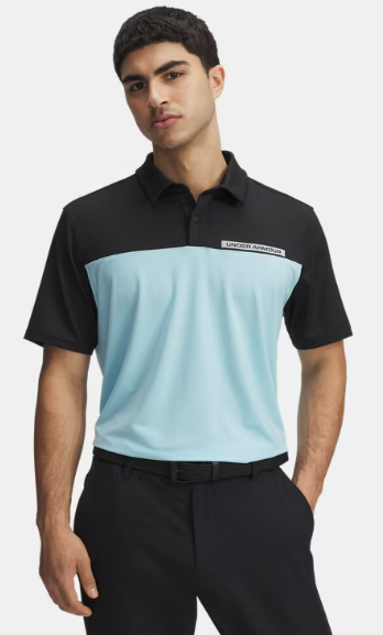 UA Tee To Green Color Block Men's Polo