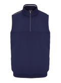 Oscar Jacobson Westland Sleeveless Quarter Zip Pullover