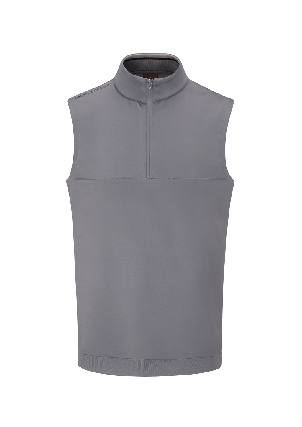 Oscar Jacobson Westland Sleeveless Quarter Zip Pullover
