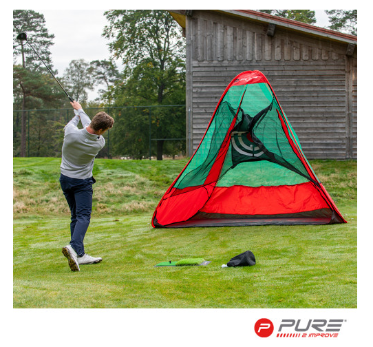 Pure2Improve Pop-Up Triangular Practice Net