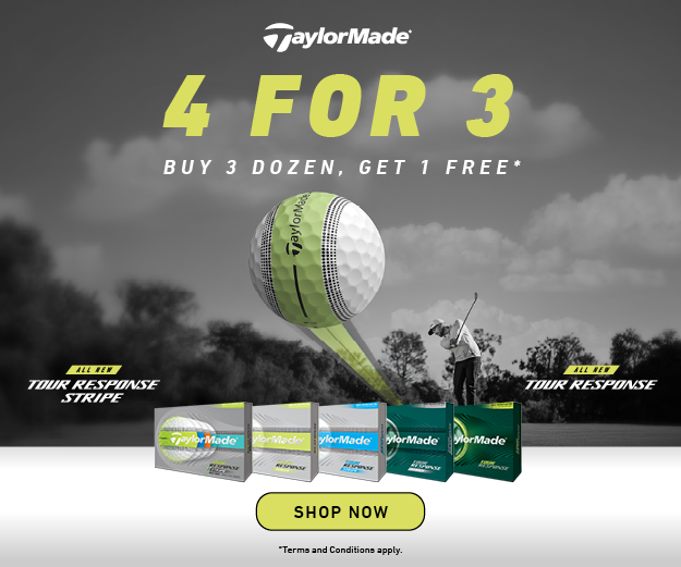 Taylormade Tour Response 4 for the price of 3