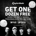 Taylormade TP5 Get 1 Dozen FREE when you buy 3 Dozen personalised TP5 or TP5x