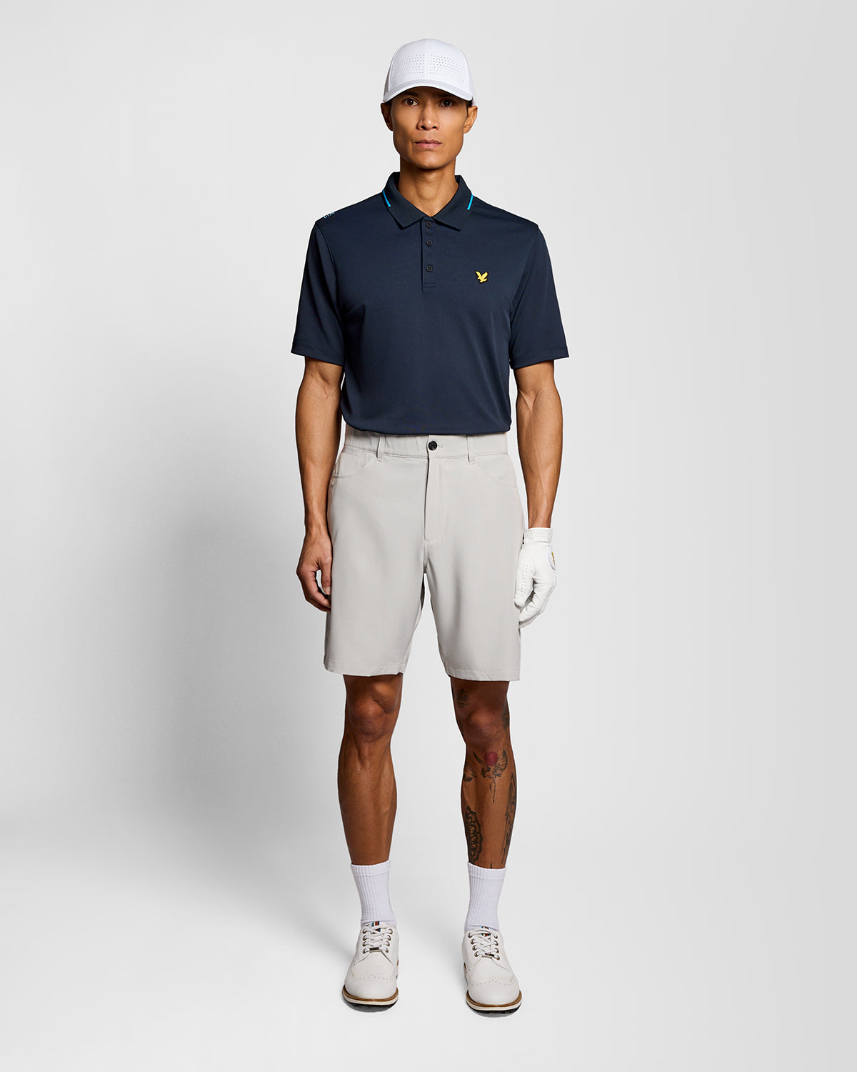 Lyle & Scott Golf 1874 Tipped Tech Polo Shirt – Thegolfshop.com