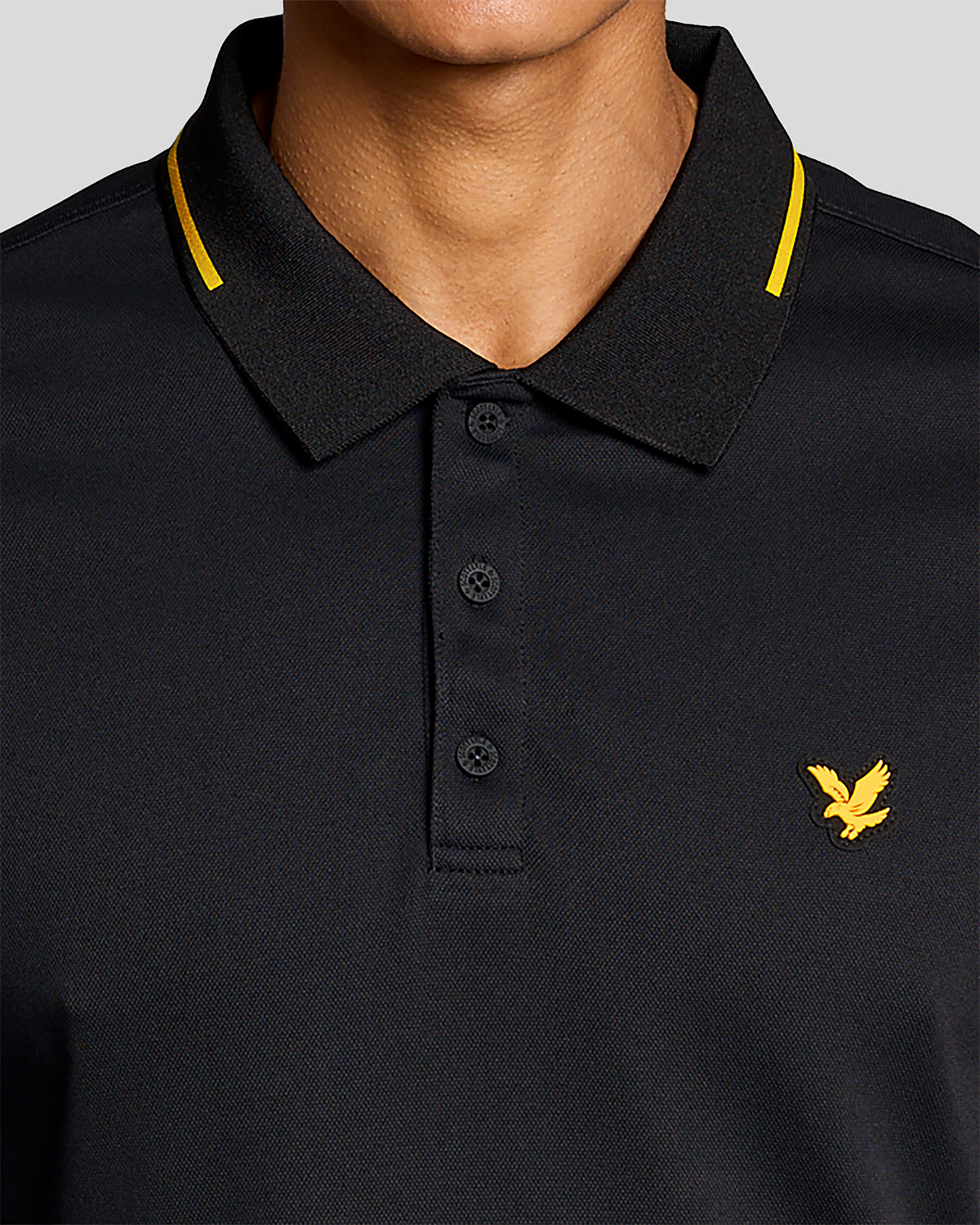 Lyle & Scott Golf 1874 Tipped Tech Polo Shirt – Thegolfshop.com