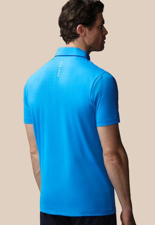 Castore men’s Golf Striped Short Sleeve Polo Top