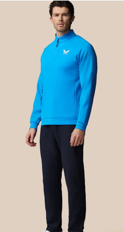 Castore Men’s Golf Flex Debossed Quarter Zip Long Sleeve Top
