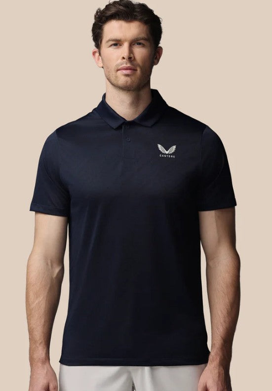 Castore Men’s Golf LVS Engineered Knit Short Sleeve Polo Top