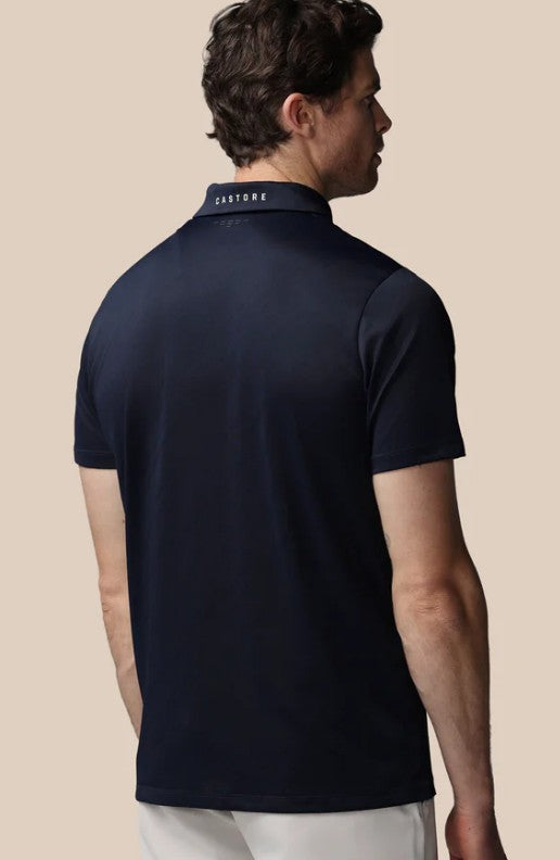 Castore Men’s Golf LVS Engineered Knit Short Sleeve Polo Top